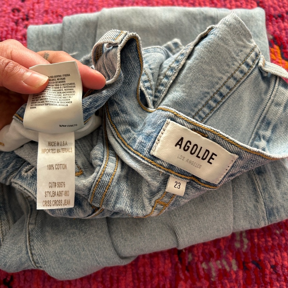 AGOLDE + 1 redone jean bundle! - image 11